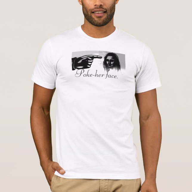 T-shirt MONA, Poussée-elle visage (Devant)