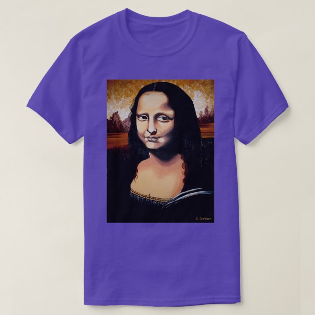 T-shirt Mona revisité (Design devant)