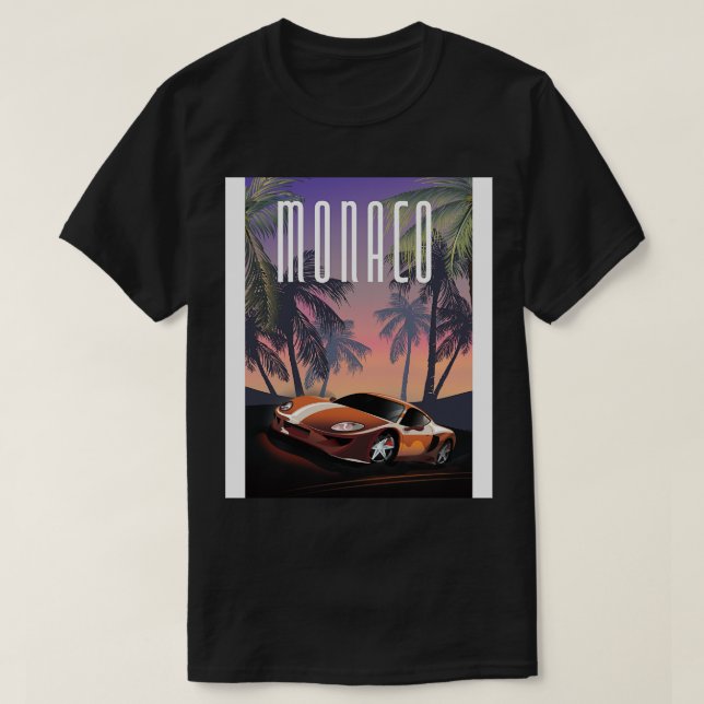 T-shirt Monaco (Design devant)