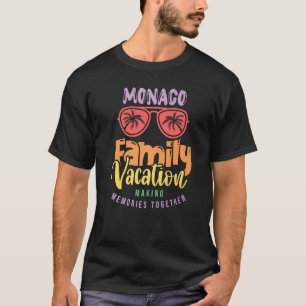 T-shirt Monaco Family Vacances Correspondance