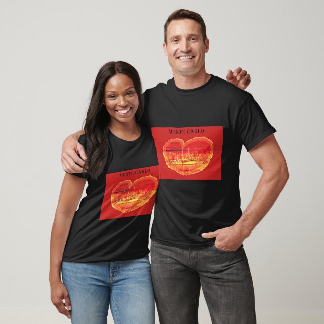 T-shirt monaco monte-carlo (Unisexe)