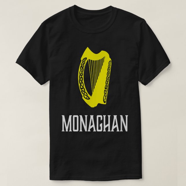 T-shirt Monaghan, Irlande - Celtic Irish Gaelic (Design devant)
