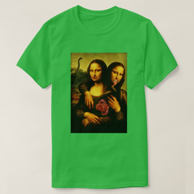 T-shirt Monalisa Twins (Design devant)