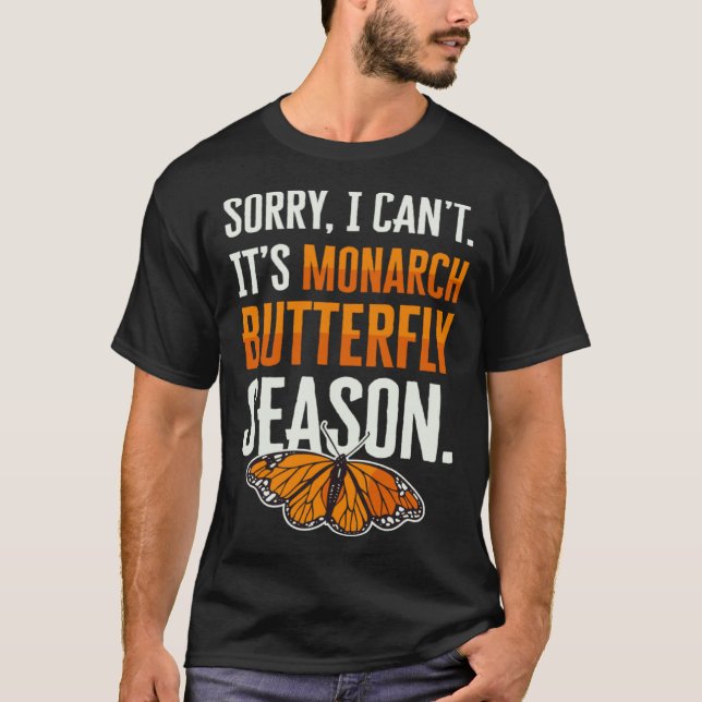 T-shirt Monarch Butterfly Season Insect Collector Entomolo (Devant)