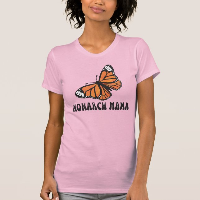 T-shirt Monarch Mama Papillons cadeau (Devant)