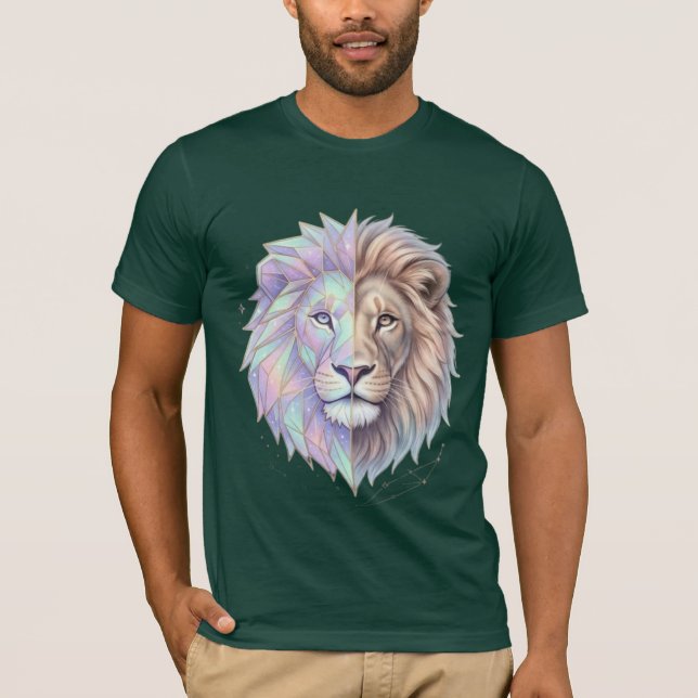 T-shirt Monarque géométrique (Devant)