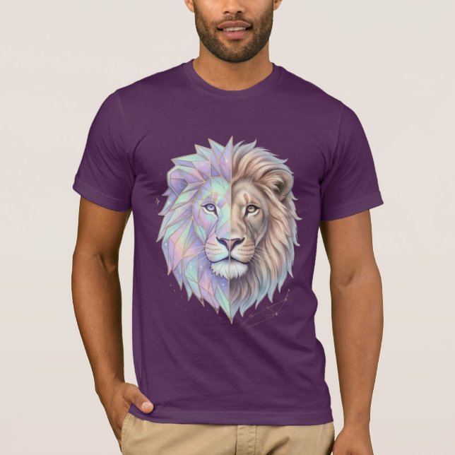 T-shirt Monarque géométrique (Devant)