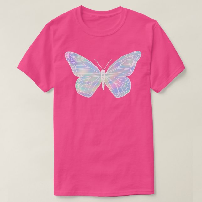 T-shirt monarque iridescente (Design devant)