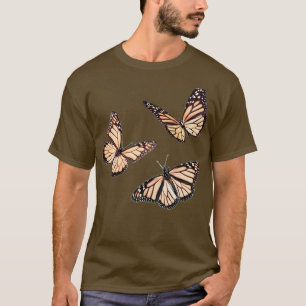 T-shirt Monarques Gift Papillon Adulte monarque d'été butt