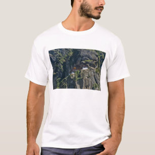 T-shirt Monastère Taktsang sur la falaise, Paro, Bhoutan
