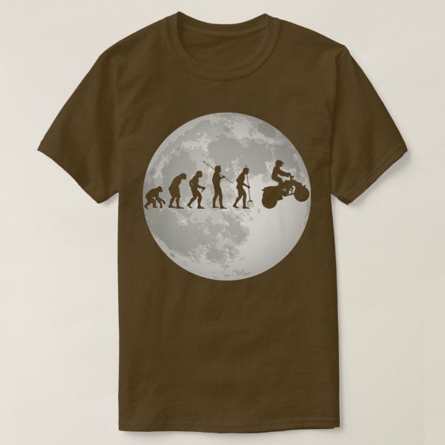 T-shirt Mond Evolution Quad Bike Rider (Design devant)