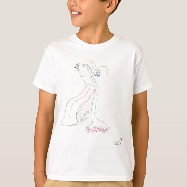 T-Shirt "Monday Feeling" (Devant)