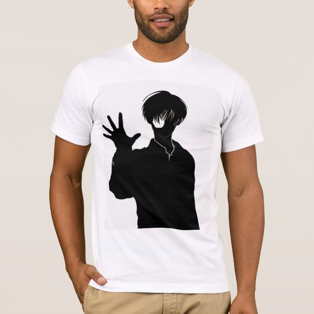 T-shirt Mondays Hit Different - Tired Anime Character with (Devant)