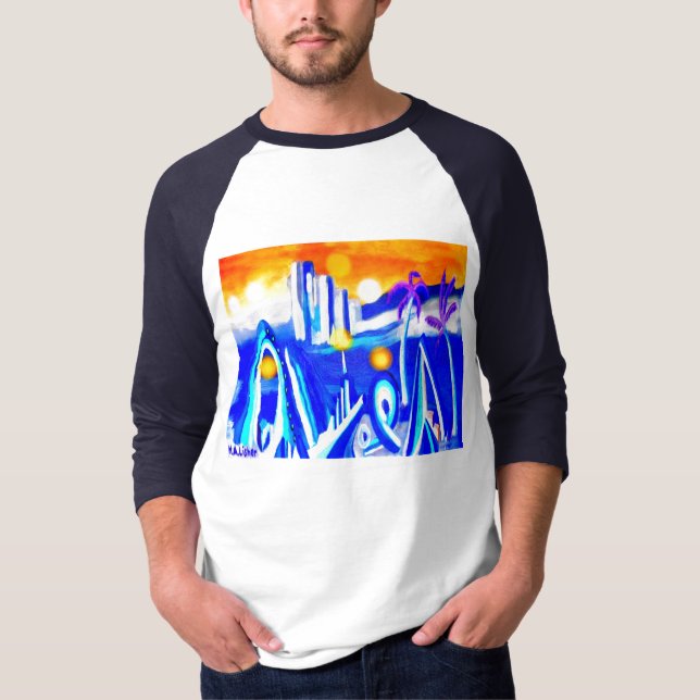 T-shirt monde Alien (Devant)