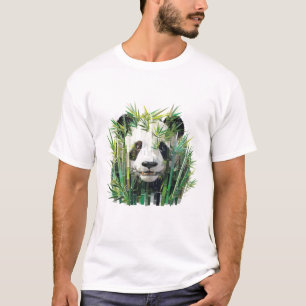 T-shirt Monde animal géant Panda découverte de beauté de l