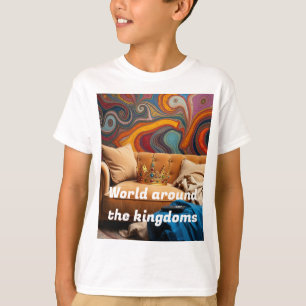 T-shirt Monde autour du Royaume - Magical Kids Adventure