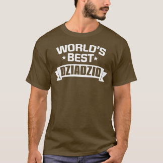 T-shirt Monde Best Dziadzio Pologne grand-père