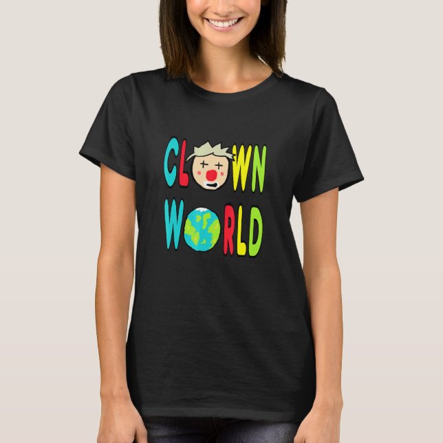 T-shirt Monde de Clowns (Devant)