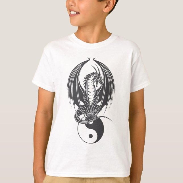 T-shirt Monde de Dragon (Devant)