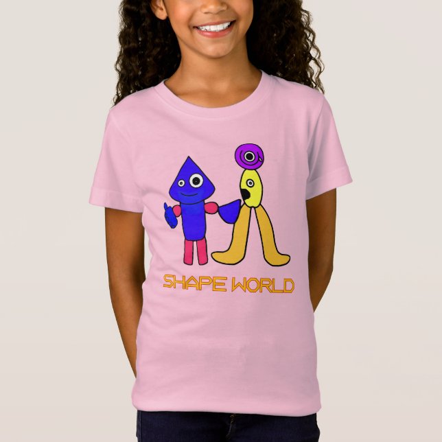 T-Shirt Monde de Forme (Devant)