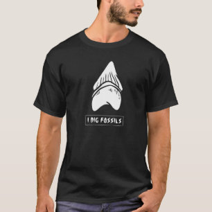 T-shirt Monde de fouille de fossiles jurassiques Je déter