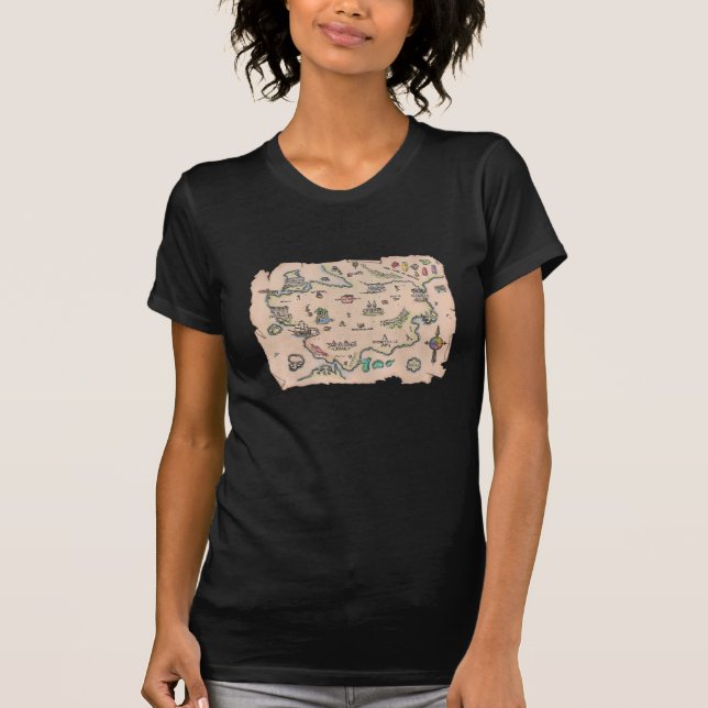 T-shirt Monde de la chemise des femmes de Boardgames (Devant)