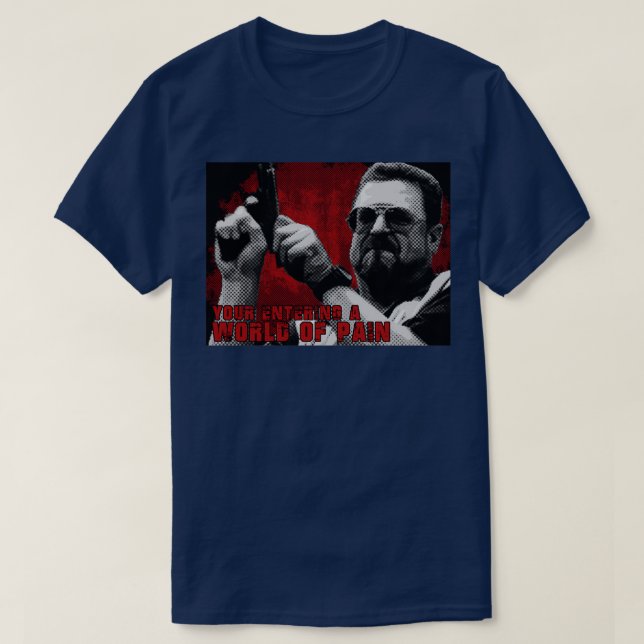 T-shirt Monde de la douleur (Design devant)
