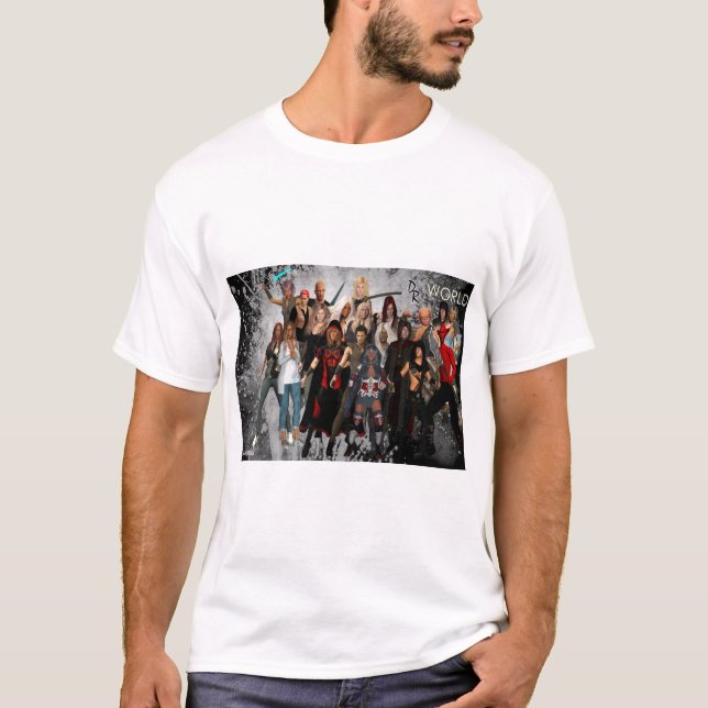 T-shirt Monde de la révérence numérique (Devant)