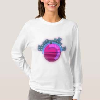 T-shirt Monde de la ville Cyberpunk