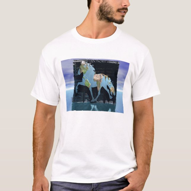 T-shirt Monde de l'islandais (Devant)