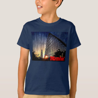 T-shirt Monde de montagne russe de Mamba d'amusement