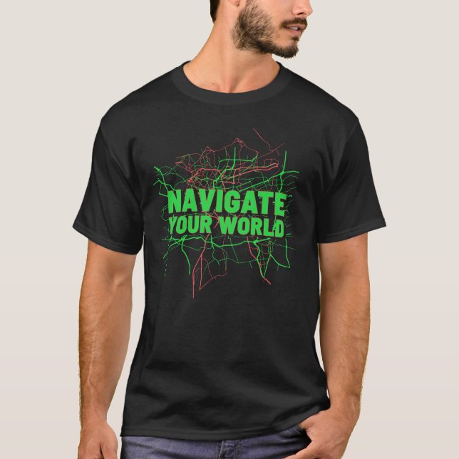 T-shirt Monde de Navigate (Devant)