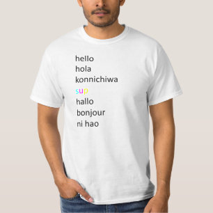 T-shirt Monde de petite gorgée