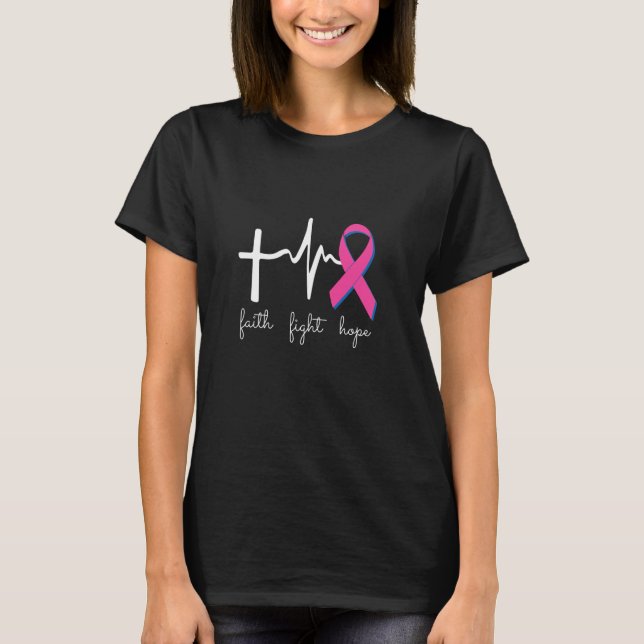 T-shirt Monde de sensibilisation au cancer (Devant)