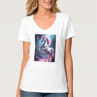 T-shirt Monde des créatures d'Imaginaire : Unicorns Galore