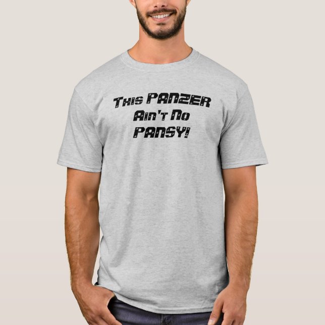 T-shirt Monde des réservoirs : Panzer (Devant)