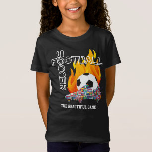 T-Shirt Monde du Beau Jeu FOOTBALL SOCCER Enfants