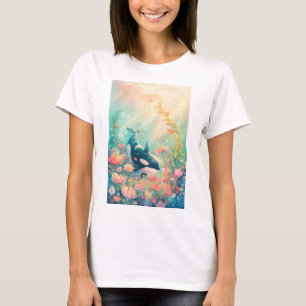 T-shirt Monde Floral des Orques