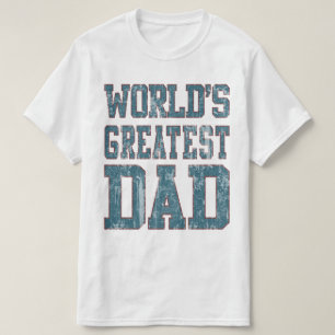 T-shirt Monde le plus grand papa déçu