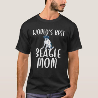 T-shirt Monde meilleur Beagle maman Beagle mère