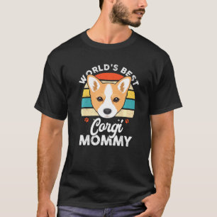 T-shirt Monde meilleur Corgi maman chien