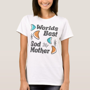 T-shirt Monde meilleur Godmère Retro