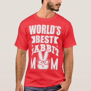T-shirt Monde meilleur lapin maman 2