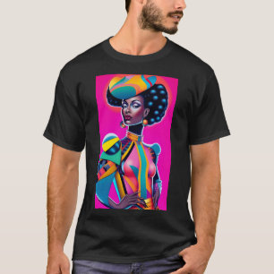 T-shirt Monde mise en scène Composure Ken Gage Art