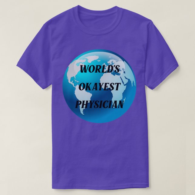 T-shirt monde okayest médecin 3 (Design devant)