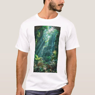 T-shirt Monde perdu - Enterré dans la torrent du temps" T-