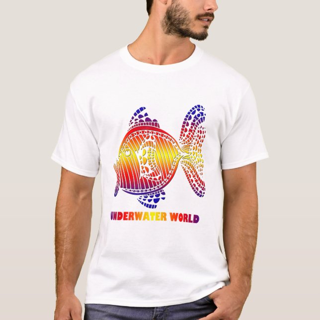 T-shirt Monde sous-marin (Devant)