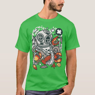 T-shirt Monde sous-marin