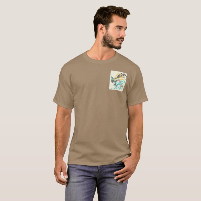 T-SHIRT MONDE SPATIAL (Devant entier)