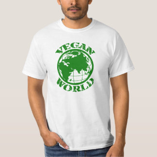 T-shirt Monde végétalien